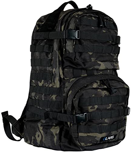 LA Police Gear LAPG 72-Hour Tactical Survival Backpack, Durable MOLLE Bug Out Bag for Hiking, Hunting & Adventures