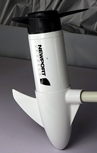 Newport L-Series 86Lb Thrust Transom Mounted Saltwater Electric Trolling Motor W/ Led Battery Indicator (40" Shaft) #TOP6