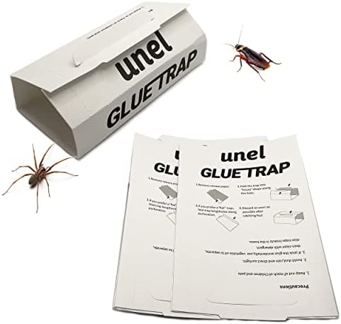 unel Pest Glue Traps (Pack of 3) | Multi-Use Pest & Insect Sticky Traps | Effective For Home, Office & Garden | Extra Strong Large Glue Sticky Board Pads Traps
