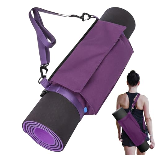 Bolsa de almacenamiento para esterilla de yoga, correas de transporte, bolsa de yoga para mujer, bolsa de transporte para esterilla de yoga con correa ajustable, bolsa de transporte de yoga con