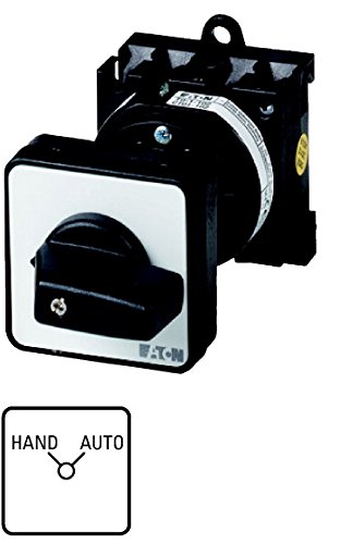 Commutateur cames 20 A Eaton T0-2-8400/Z interrupteur rotatif encastrable pour panneau