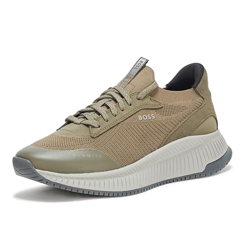 Image of BOSS Men's Modern Knit Structure Running Sneaker