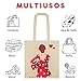 Imagen de IllustrArte Bolsa Tote Cádiz Diseño Flamenca
