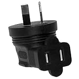 SF Cable, 2 Prong Plug Adapter, USA NEMA 1-15R receptacle to Australia AS3112