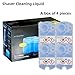 Compatible For Braun Clean & Renew Refill Cartridges CCR4 CCR2, Cleans Your Shaver For Optimal Hygiene, Removes Residual Hair & Skin Particles, Shaver Cleaning Fluid(Pack Of 4)