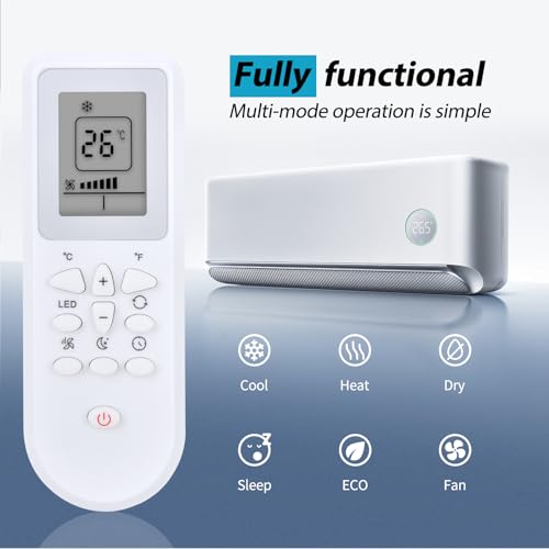 Télécommande climatiseur Black+Decker BPACT10WT pour ajuster l'air de votre salon