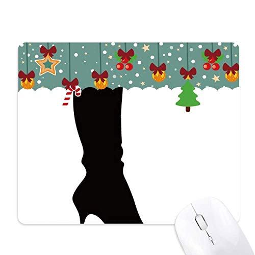 Tapis de souris en caoutchouc noir pour un bureau scandinave