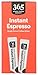 365 by Whole Foods Market, Instant Espresso, Dark Roast, 25 Single Serve Coffee Sticks, 2.65 Ounces