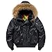 Winter Military Bomber Jacket Men Fur Collar Hooded Warm Windproof Bomber Jackets Fashion Oversized Parkas Army Green XXL