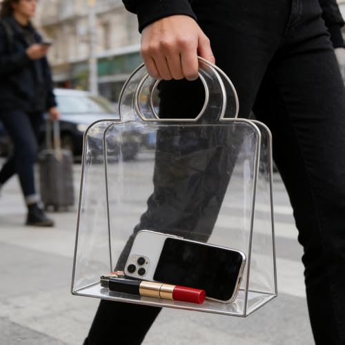 Bolsas transparentes con asas para solucionar el almacenaje de pequeños detalles 3