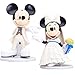 Statuetta di Minnie e Topolino, Mickey Mini Figure Set, Mickey Theme Party Supplies, Minnie Cake Decoration per Bambini Baby Party Birthday Party Cake Decor Supplie, 11.5x9 cm