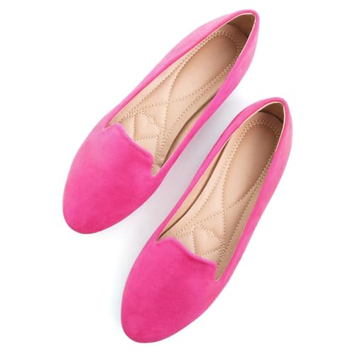 Image of SAILING LU Women Round Toe Comfortable Ballet Flats | Shoes for Women, Dressy, Slip-ons, Loafers