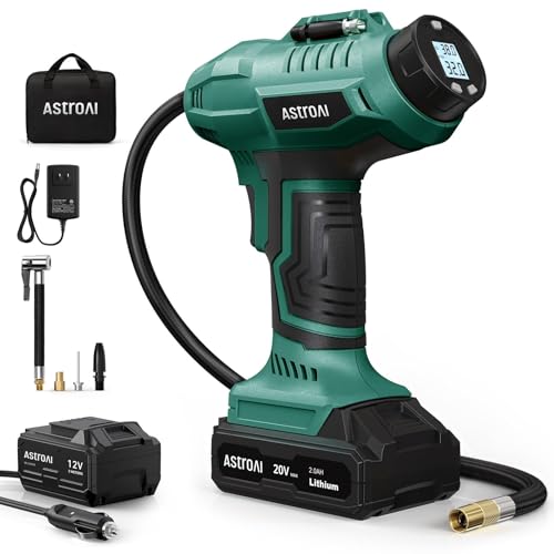 AstroAI Cordless Tire Inflator Air Compressor JY16P160-18