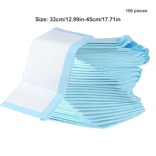 Miniatura 7 de 100 Almohadillas Cambiadoras Para Bebés Tapetes De Cambio De Pañales De Tela No Tejida Suave Almohadillas De Cama A Prueba De Fugas De 13 X 18 Pulgadas Para Bebés, Adultos Y Mascotas