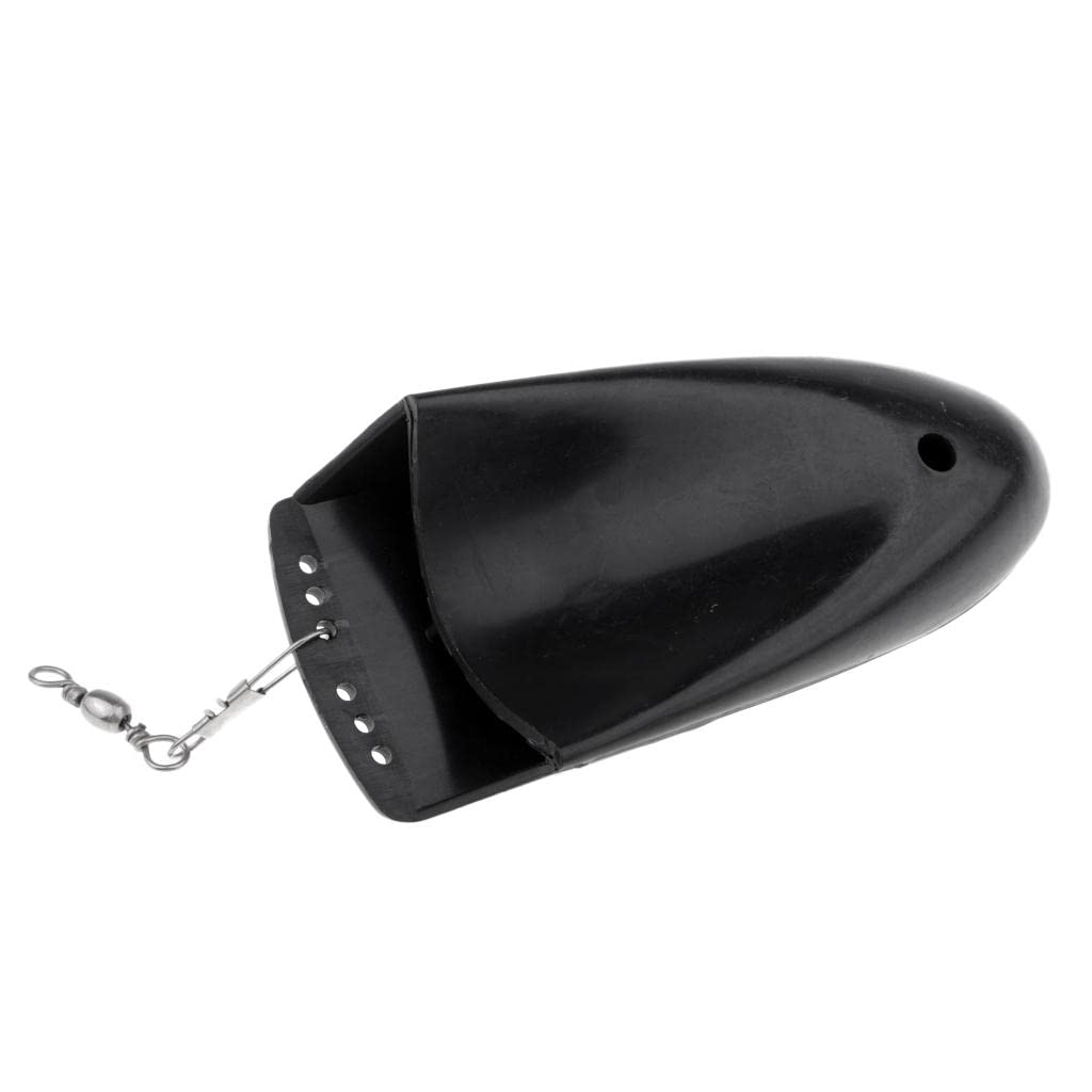 ATORSE ABS Plastic Adjustable Weight Sea Fishing Trolling Diving Board Black-image-35