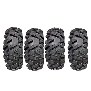 Rhino Atv Utv All-Terrain Tire 25X8-12 Front &Amp; 25X10-12 Rear, Professional Off-Road Tires 6Pr Tubeless Cm100- Set Of 4 1 41v+wc5ylll. sl500 . ss300
