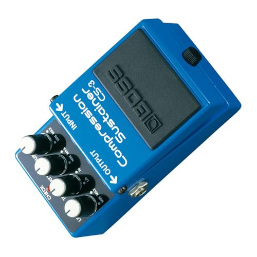 Compresseur Sustainer BOSS CS-3 Pédale de Noircissement Effet Guitare