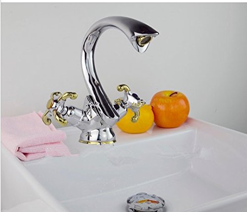 Robinet mélangeur chrome Gowe pour sublimer votre vasque de salle de bain