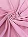 Cotton Jersey Spandex Fabric - Soft - Breathable - All Way Stretch Fabric - Medium Weight - Perfect Choice for Baby Grow, Tshirts, and Cotton Jersey Sheets - 58 Inches Wide - 1 Yard (Baby Pink)