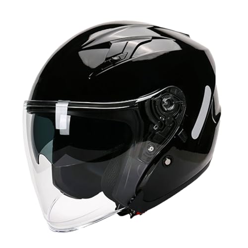 Casque moto jet durable JATIBOSH anti-rayures confortable et certifié ECE - 2