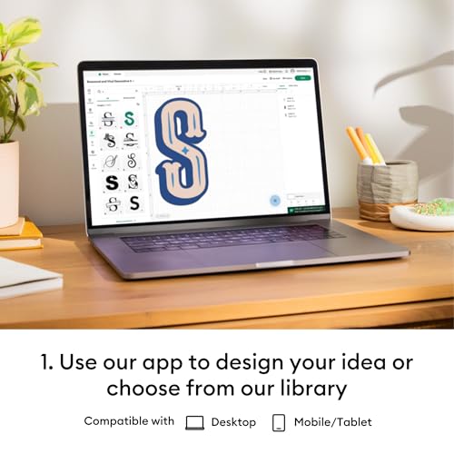 Image of Cricut Maker 4 Smart Cutting Machine - Cuts 300+ Materials incl. Fabric, Leather & Vinyl | Make Custom T-Shirts, Stickers, Small Business & More | Works with Android & iOS Design Space App