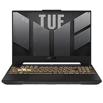 ASUS Laptop para jogos TUF Gaming F15 (2022), tela FHD de 15,6 polegadas, GeForce RTX 3050, Intel Core i5-12500H, DDR4 de 16 GB, SSD PCIe de 512 GB, Wi-Fi 6, Windows 11, FX507ZC-ES53