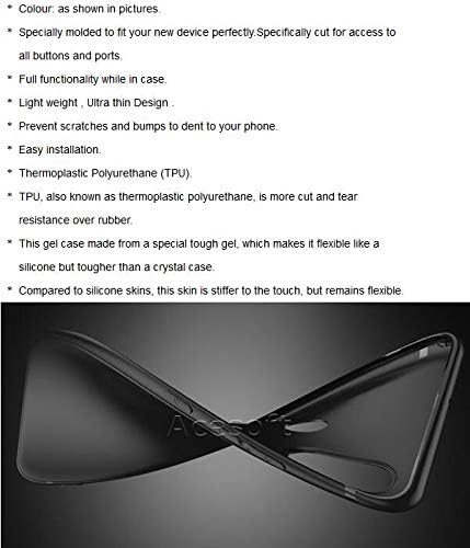 Shockproof Anti-Slip Soft Silicone Rubber Protective Case Cover(Black) Compatible with MetroPCS Samsung Galaxy J7 SM-J700T1 Android Phone