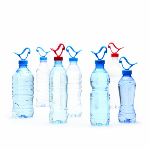 PELEG - Flaschentragehilfe Bottle Clip rot