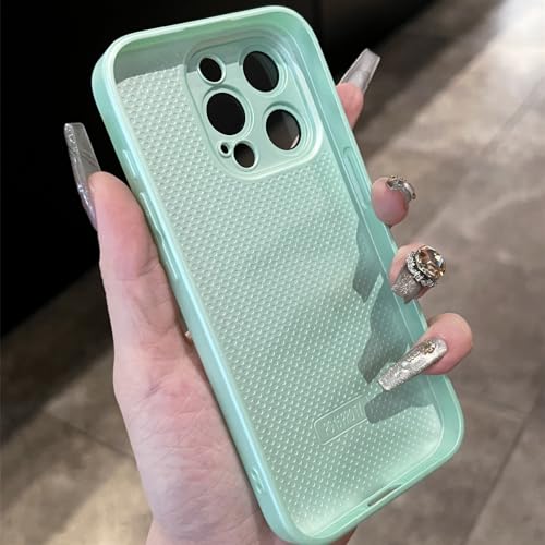 Coque silicone iPhone 13 Pro bleu dégradé protection objectif rigide - 5