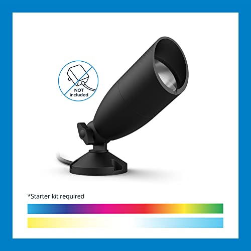 Wiz 12V Smart Wifi Outdoor Led Ground Spotlight Extension, Starter Kit Required, Compatible With Alexa, Google Assistant, Bluetooth Compatible, No Hub Required #TOP3