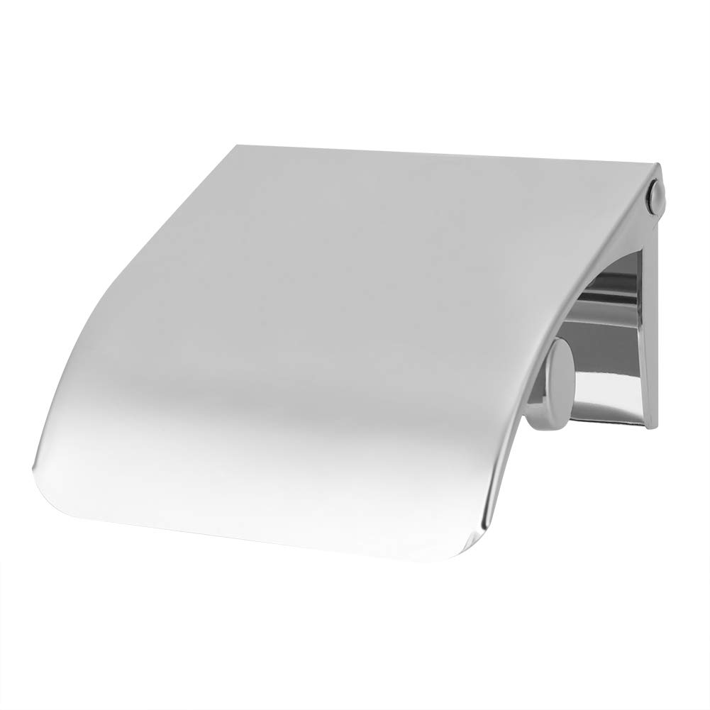 Garosa Toilettenrollpapierhalter, Edelstahl -Badezimmer -Tissue Regal mit Lagerung für die Heimrestauralbar und die öffentliche Toilette, die aus Robustem Material Gebaut Wurde