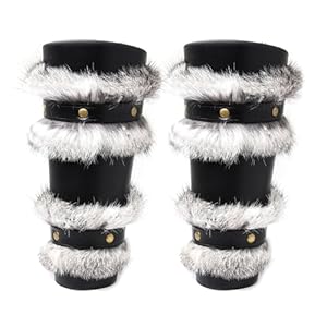 Mulaidi MULAIDI Kunstfell Armwärmer Herren