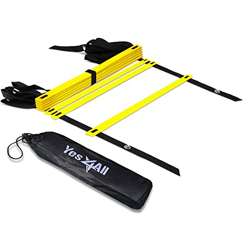 Yes4All Agility Ladder – Speed Agility Training Ladder with Carry Bag - 8