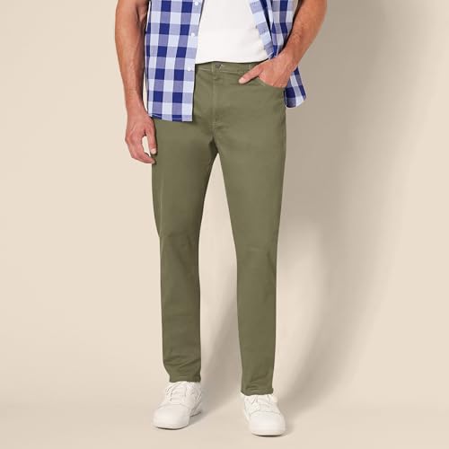 Image of Amazon Essentials Men's 5-Pocket Stretch Twill Pants