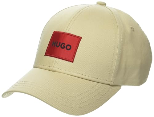 Image of Hugo Men's Square Logo Cotton Cap
