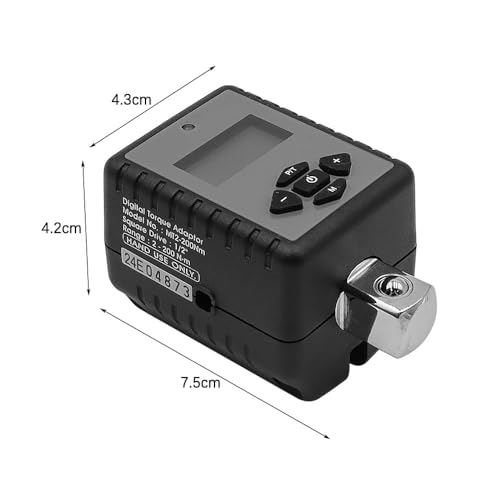 Clé dynamométrique numérique 1/2 robuste à alerte sonore et LED - 8