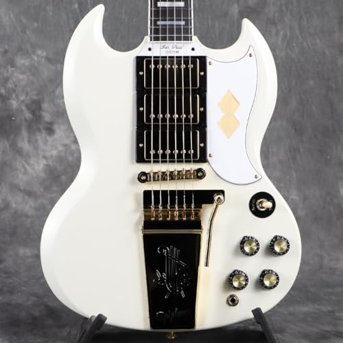 Epiphone/Inspired by Gibson Custom 1963 Les Paul SG Custom with Maestro Vibrola Classic White [3.82kg]