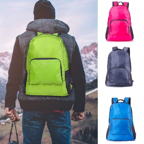 Mochila deportiva plegable impermeable para camping miniatura 7