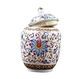 Frasco para cocina: tiene un diseño de tamaño portátil y una capacidad suficiente para almacenar artículos pequeños, los frascos de almacenamiento se pueden usar como decoración de mesa, recipiente de almacenamiento multifunción.