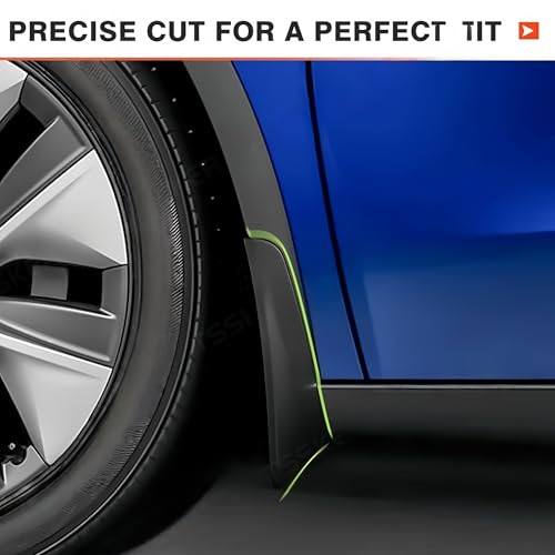 Guardabarros para Tesla Model X delanteros y traseros de ajuste perfecto 5