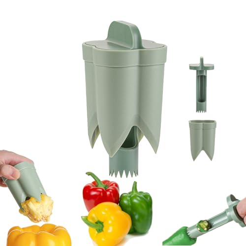 Pepper Corer Seed Remover, Pepper Seed Corer Remover Tool, Bell P...