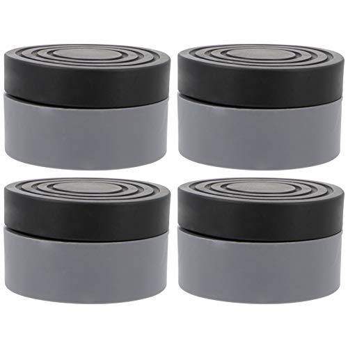 Mobestech 4 peças de almofadas para máquina de lavar, lavadora, pastilhas antivibração, pés silencio