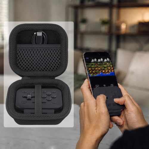 Image of Aenllosi Hard Case for 8BitDo FlipPad Mobile Gaming Controller, Black