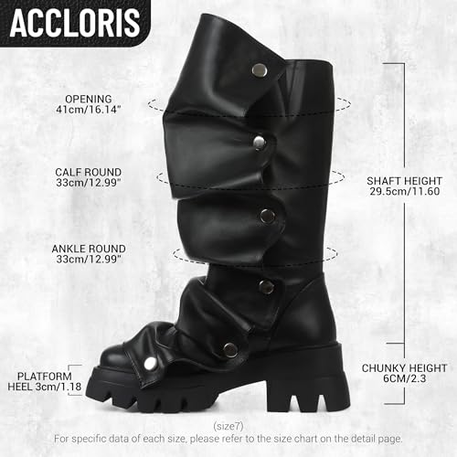 Mid Calf Boots For Women,Fold Over Slouchy Platform Dress Chunky Stacked Round Toe Glitter Metallic Boots4