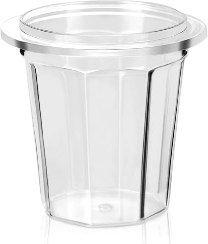 Miniatura 1 de Taza dosificadora transparente de 2008in polvo de café barista de plástico antiestático taza dosificadora de espresso taza dosificadora de olfateo