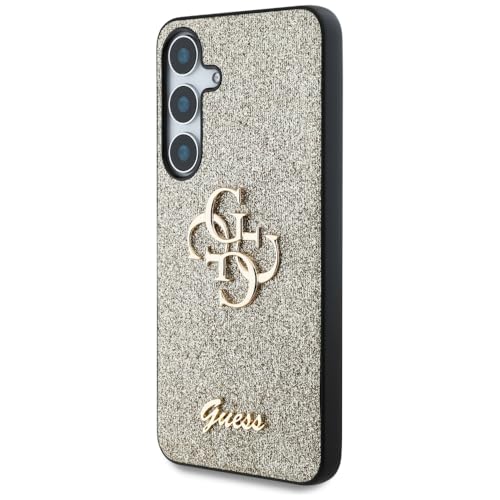 Coque Guess Fixed Glitter Big 4G Metal Logo pour Samsung Galaxy S25 - vue 3