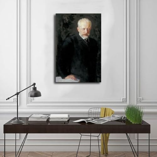 Impression sur toile Tchaïkovski 40x61 cm décoration murale salon - 3