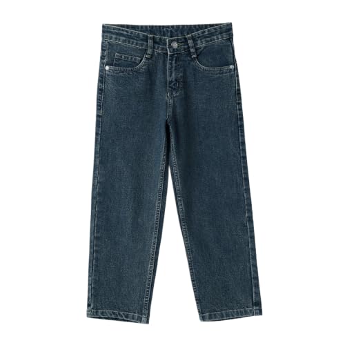 Image of Urbano Juniors Boy's Loose Baggy Fit Washed Denim Jeans Stretchable