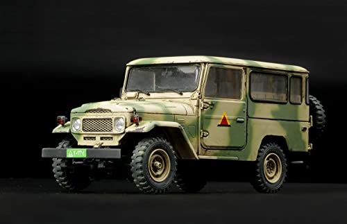 Modelo plástico SUV militar 4x4 escala 1:35 miniatura 2