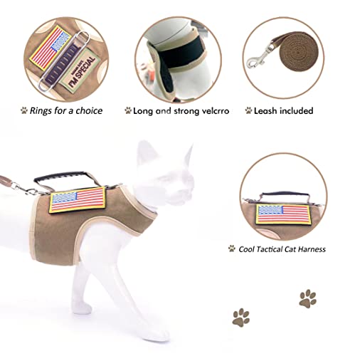 Yizhi Miaow HARNESS04 Tactical Cat Harness And Leash thumb #3